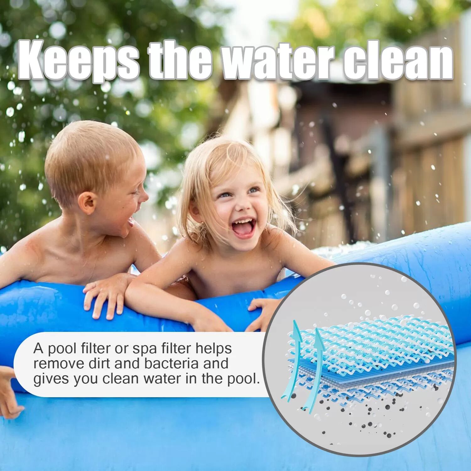 INF Filter für aufblasbare Swimmingpools 1 pack