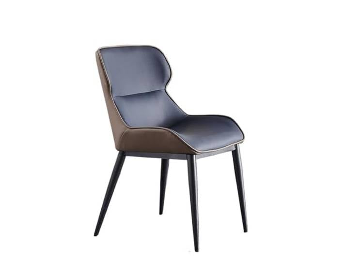 DIANXI Lounge-Sessel Leichter Luxus-Esszimmerstuhl, Italienischer minimalistischer Hocker, Make-up-Stuhl, Rückenlehnenstuhl, submodern, einfache Esszimmerstühle for Zuhause