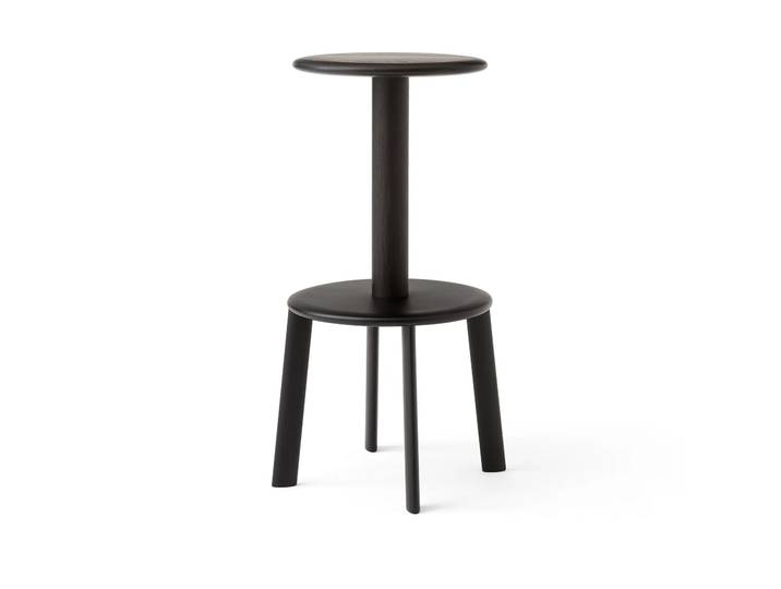 &Tradition Massif AV40 Barhocker Dark Stained Oak-Warm Black