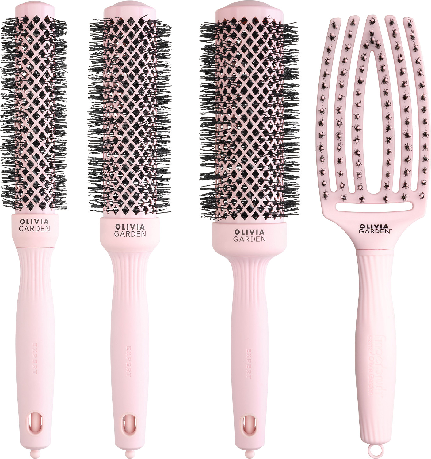 Olivia Garden Expert Blowout Speed Pastel Pink Set B-2627