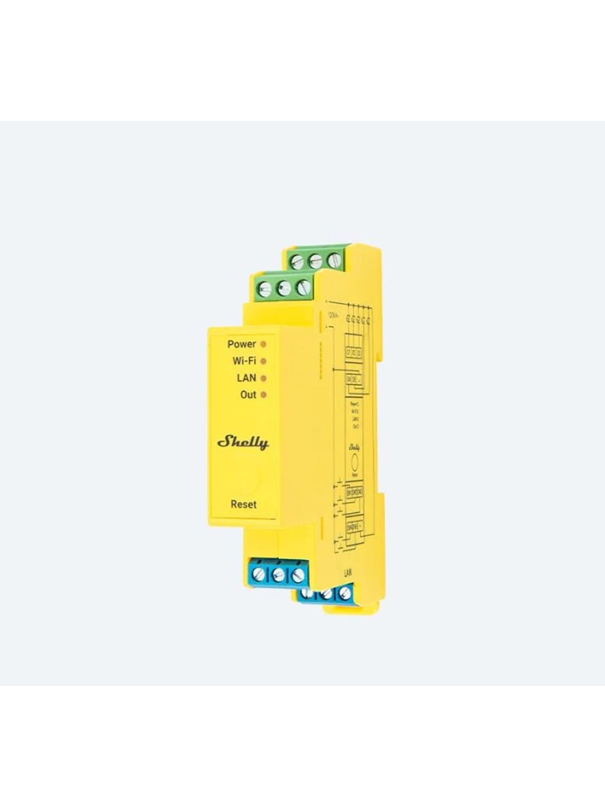 Shelly Pro RGBWW PM - WiFi 12/24V-Controller