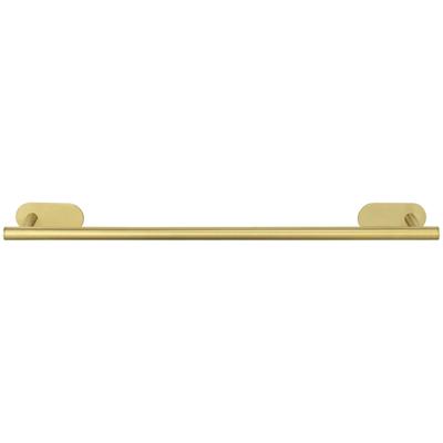Handtuchstange WENKO "Turbo-Loc Uno Orea", gold, B:60cm H:4,5cm T:7cm, Edelstahl, Handtuchhalter, Handtuchstange, Befestigen ohne Bohren