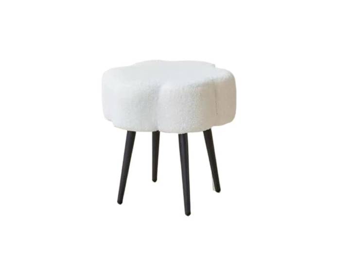 Schminkhocker Cloud Makeup Hocker, einfache Schlafzimmerausstattung(WHITE)