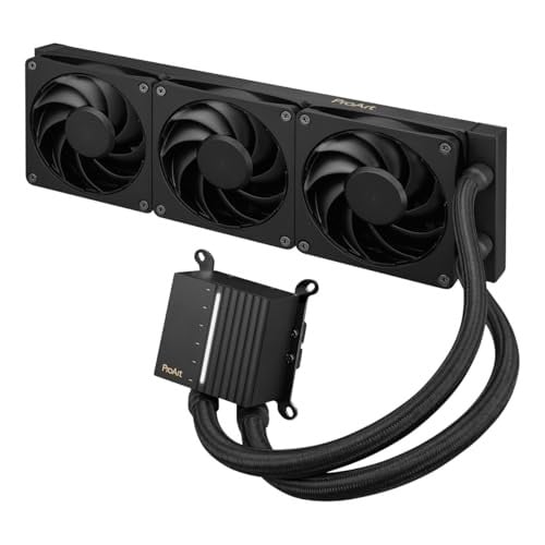 ASUS ProArt LC 360 All-in-One vloeistofkoeler met drietraps pomp en drie ventilatoren, zwart