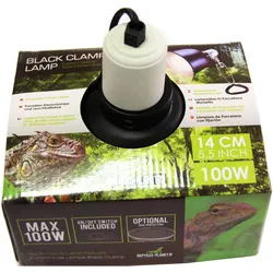 Reptiles-Planet Lampenhalter mit Klemme, Terrariumbeleuchtung