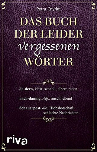 Petra Cnyrim - Das Buch der leider vergessenen Wörter - Preis vom 17.10.2026 19:25:27 h