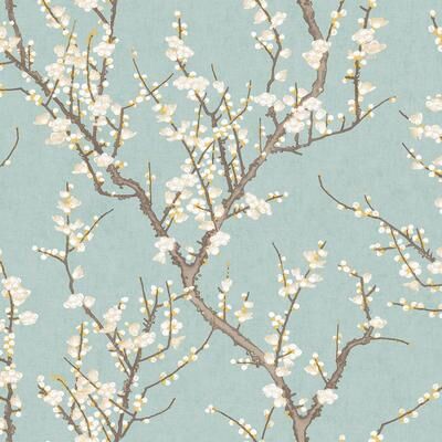 Galerie Wallcoverings Spring Blossom Sakura Tree Non-woven Matte Wallpaper Roll