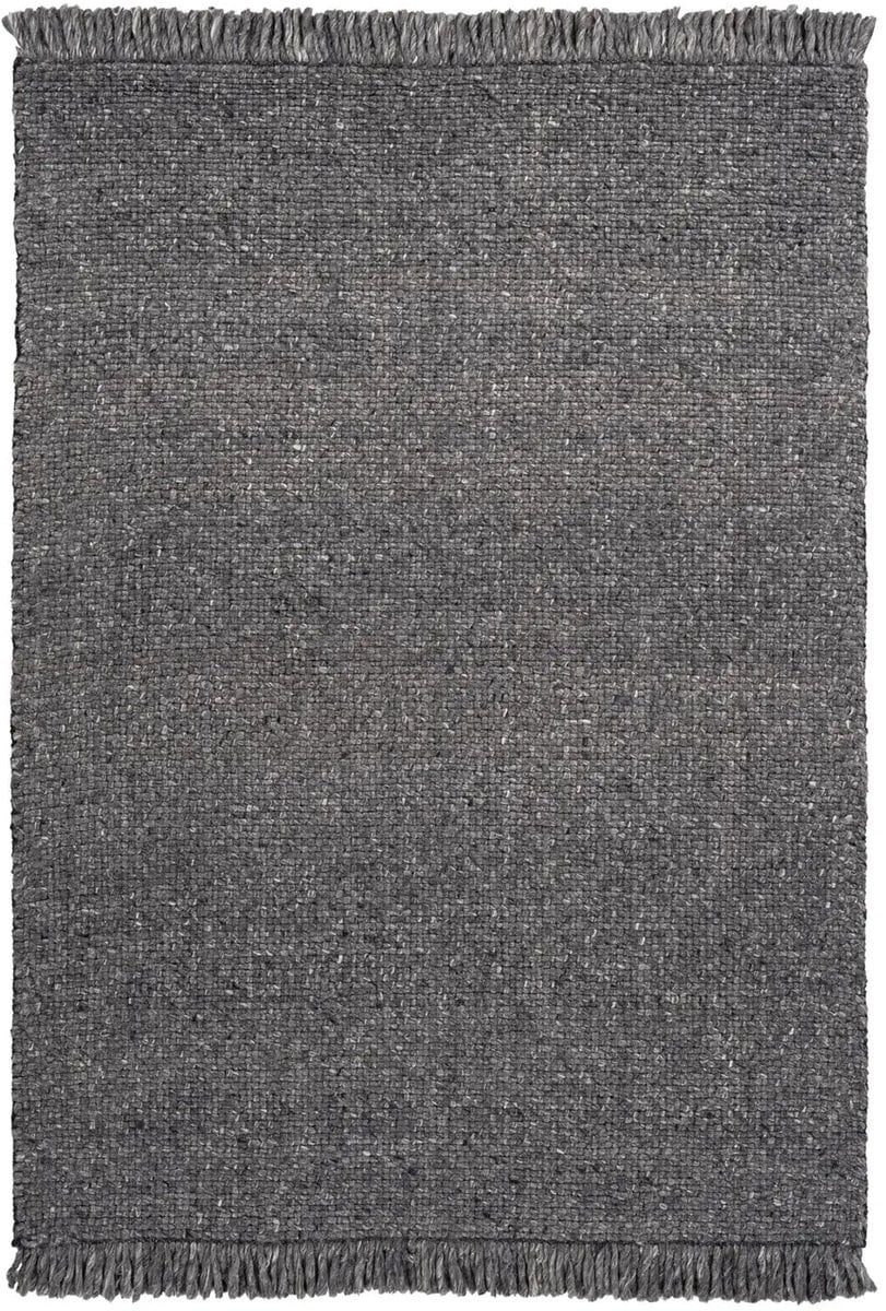 Dutch XXL Wollen Vloerkleed Pixy Pebble Antraciet 200 x 290 cm