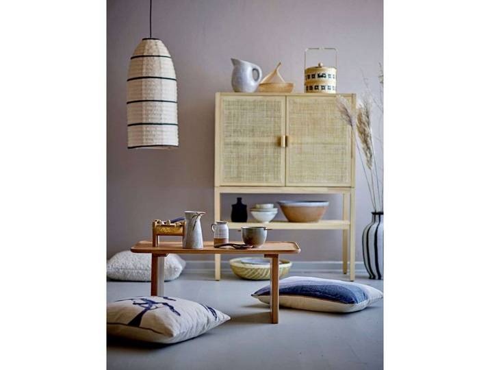 Larrin Pendelleuchte Ø32 Nature/Paper - Bloomingville - Wohnzimmer - Papier / Karton
