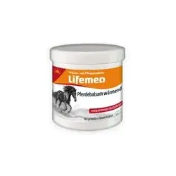 Lifemed Pferdesalbe wärmend | Wärmende Hautpflege für Muskeln, Rücken und Gelenke