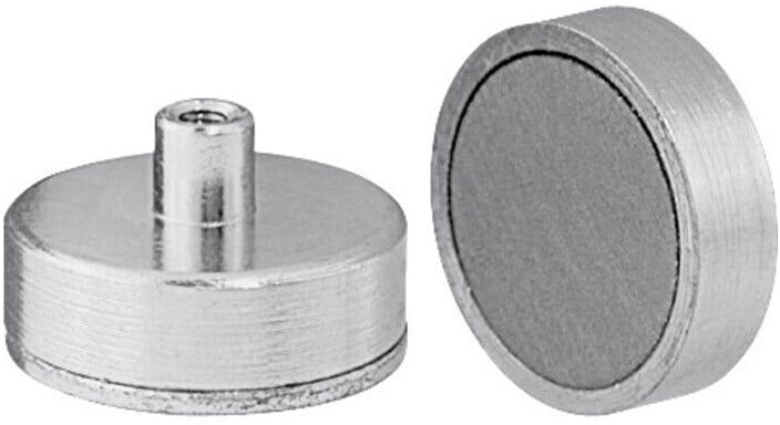 Flachgreifermagnet mit Innengewinde, Neodym,⌀ 10 mm ; nVent HOFFMAN (E772)