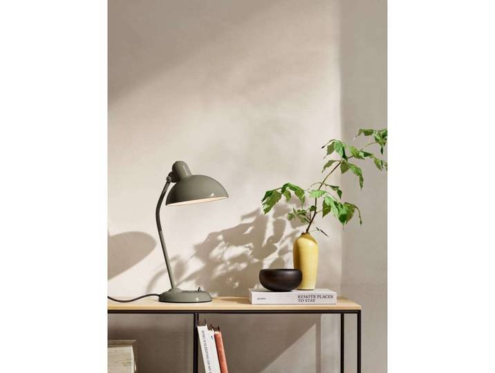 KAISER idell™ 6556-T Tischleuchte Olive Grün - Fritz Hansen - Wohnzimmer - Vintage - Metall