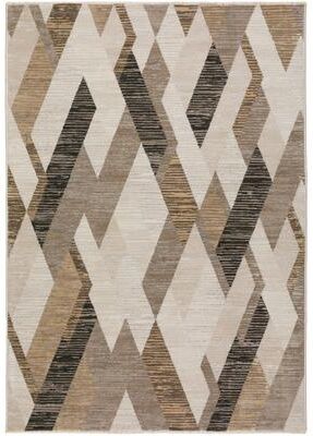 Addison Rugs Emery Prism Taupe Machine Made Rug