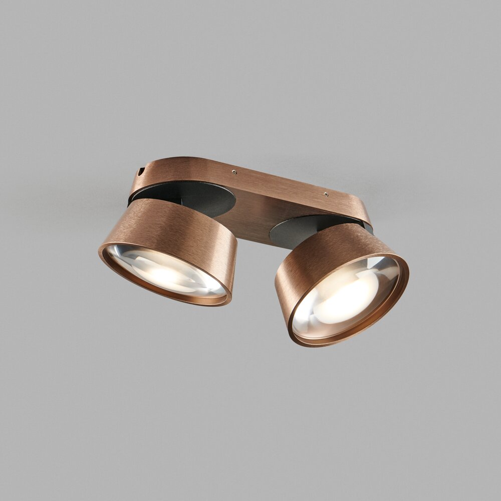 Light-Point 2er-LED-Deckenstrahler VANTAGE 22x10cm rosegold 270822 5711389708221