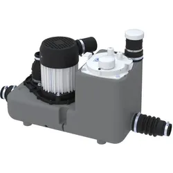 SFA, Zubehör Sanitärinstallation, Grauwasser-Hebeanlage – – Sanicom 1 – 750 W – Hergestellt in Frankreich – Warmwasser 90 °C
