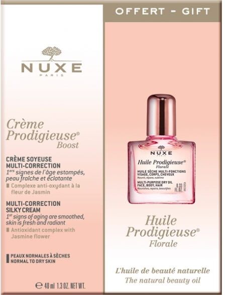 Nuxe Crème Prodigieuse Boost 40ml + Huile Prodigieuse Florale 10ml