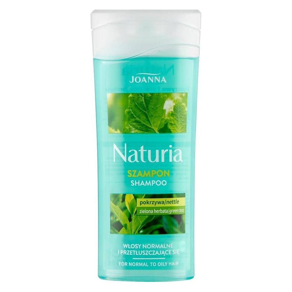 Joanna Naturia Shampoo For Normal And Oily Hair Nettle And Green Tea 100Ml (Flüssiges Shampoo, 100 ml) (521174)