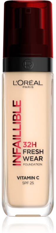 L’Oréal Paris Infaillible 32H Fresh Wear langlebiges Flüssig Make-up Farbton 15 Neutral 30 ml
