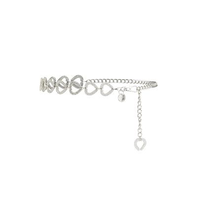 Kettengürtel TAMARIS, Damen, silber shiny, Metall, Gürtel, Individuell verstellbar