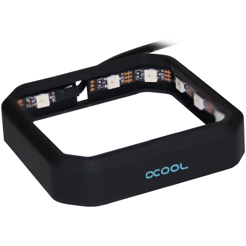 Alphacool Aurora XPX Digital RGB Frame, schwarz
