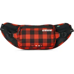 Hüfttasche Waist 2L flannel rot/schwarz