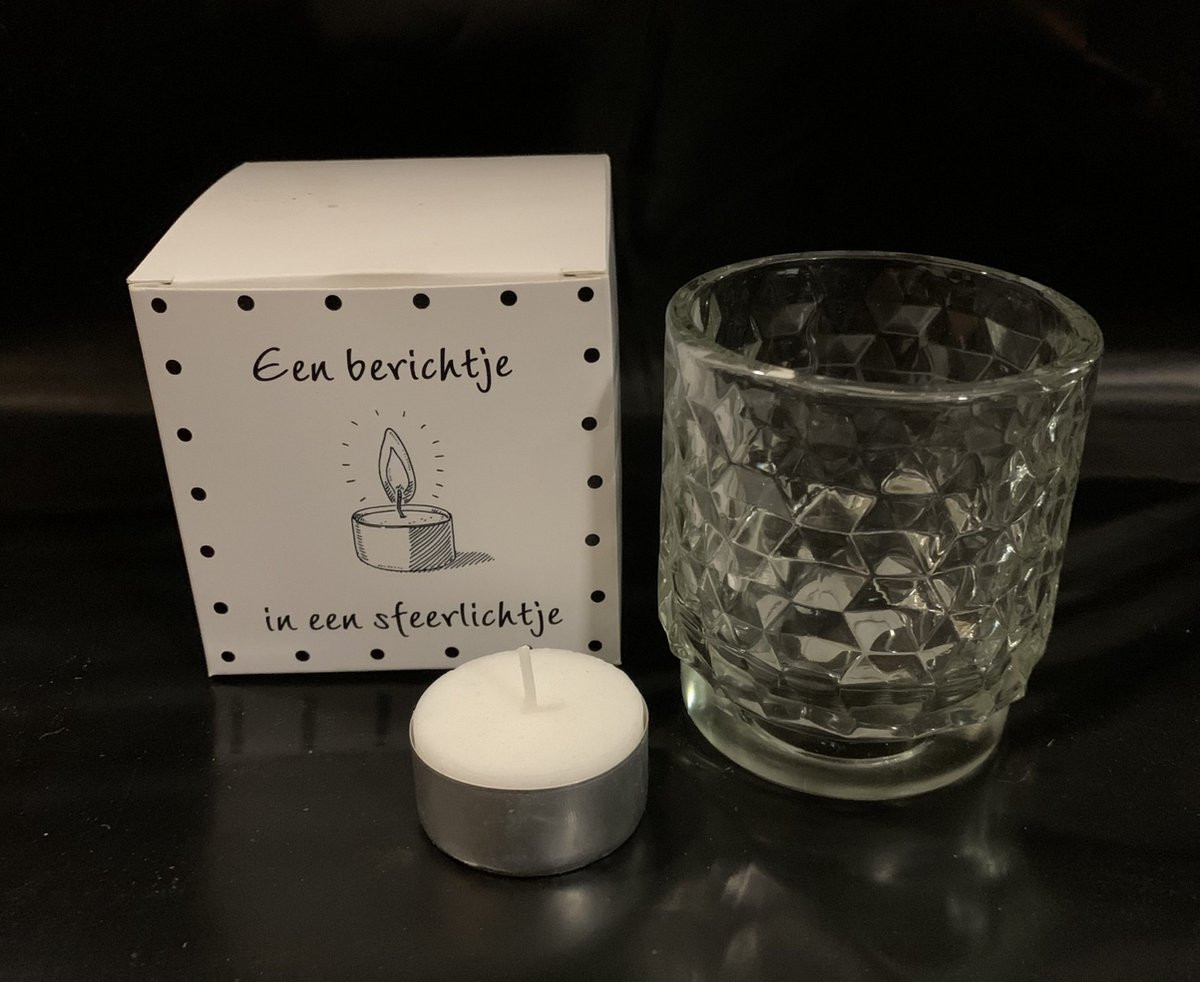 Vivir Sfeerlichtje Sending you lots of love tealight