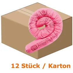 Absorptionsstrumpf PIG® HazMat Saugstrümpfe 12 Stück Abmessung 8 cm Dia x 117 cm, Absorbiert 36 L je Karton
