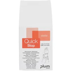 PLUM Wundverband Set QuickStop 3 Stück