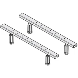 VitrA Wannenfuß-Set VitrA S50 mit 2, Wannenrandankern, G000300036 G000300036