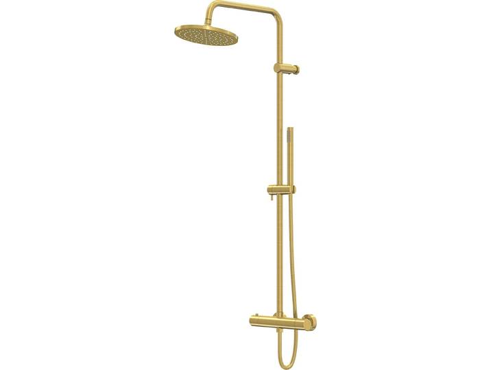 Steinberg Serie 340 Brauseset, mit Thermostatarmatur, EasyClean, Stabhandbrause, 3402721BG