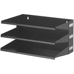 DURABLE Sortierstation DIN A4 quer 3-Fach  schwarz