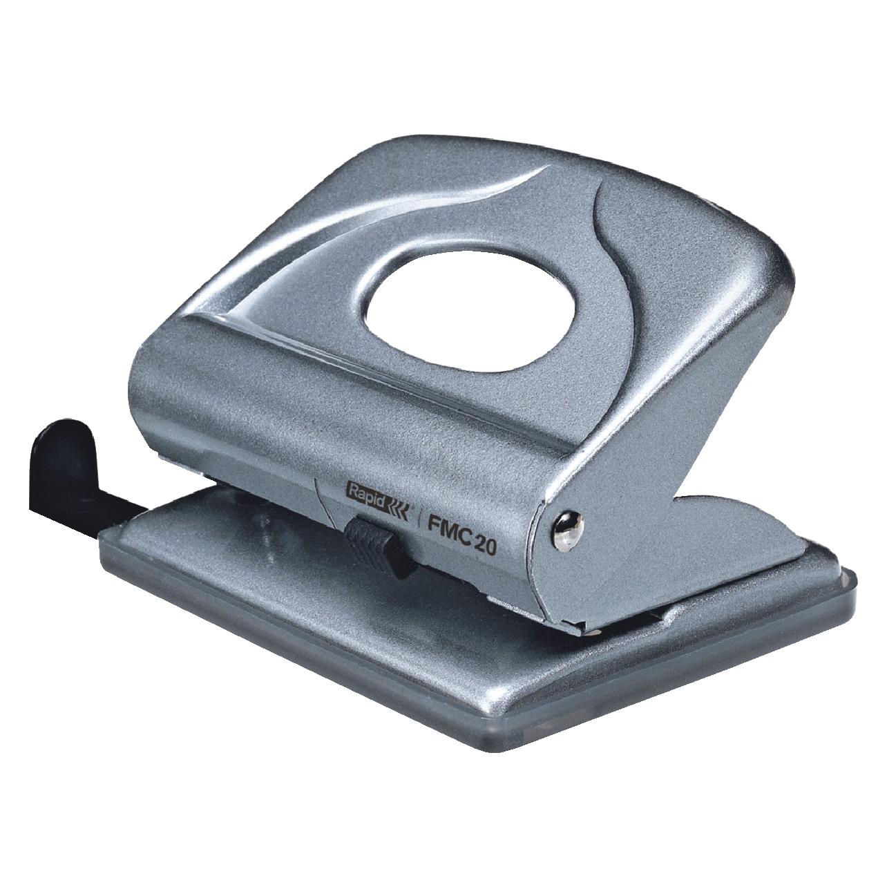 Rapid Locher FMC20 20 Blatt Silber (dzk2400387) (dzk2400387)