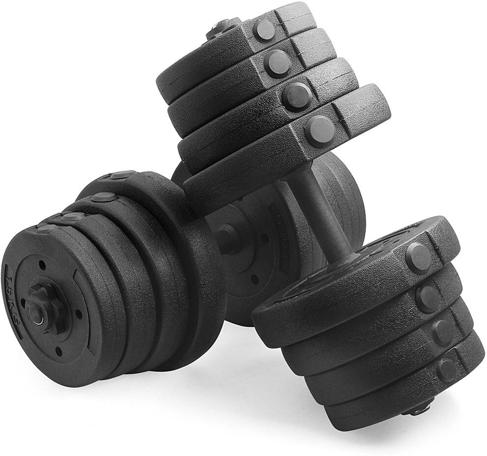 Yaheetech Adjustable Dumbbell Weight Set For Home Gym 29.3Kg