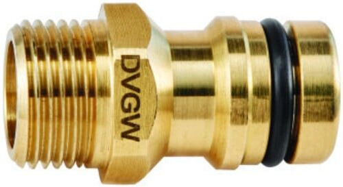 GEKA plus Prise d'appareil, système de connexion, KTW, laiton, Mâle G1/2