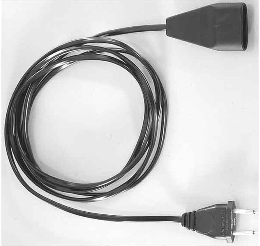 Bachmann Euro-Verlängerung PVC 2,00m sw 233.184)