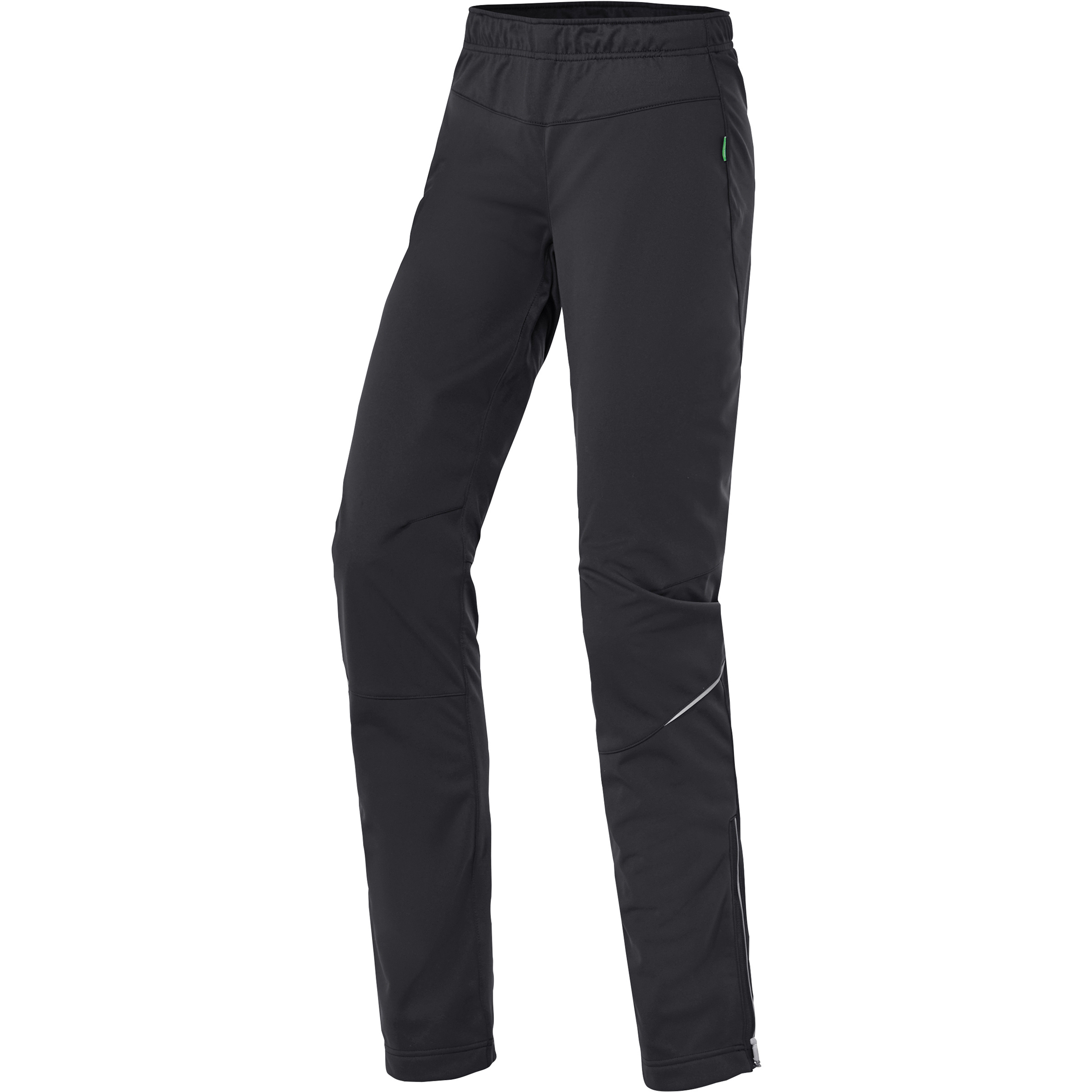 Vaude Wintry V Hose Damen Softshellhose schwarz Größe S Trekking Hautfreundlich Wasserabweisend