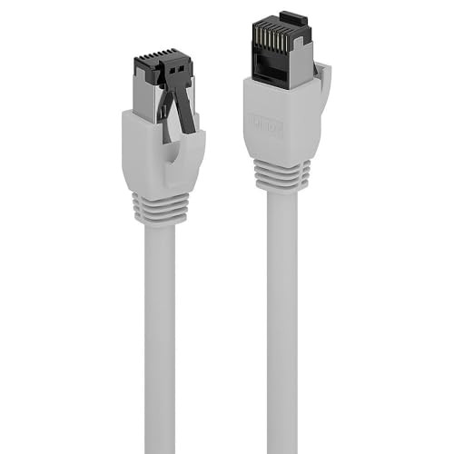 Lindy 47443 Netwerkkabel Cat8.1 S/FTP Grijs 1,5 m