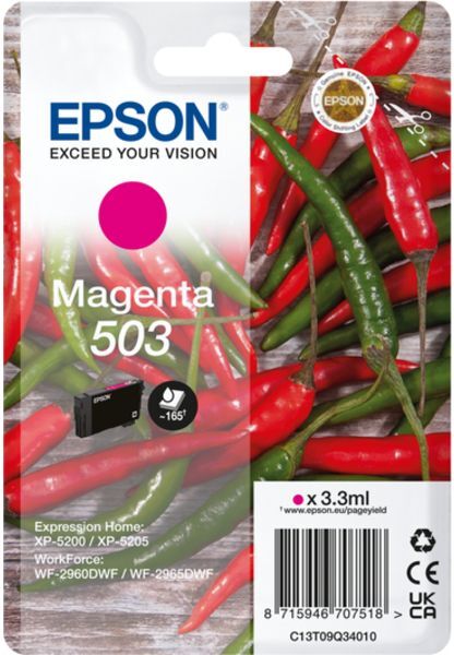 Epson 503 (C13T09Q34010) - Magenta - Druckerpatrone
