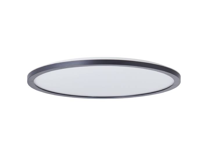 BRILLIANT Panneau apparent 42cm Brennan noir IP44 22 Watt dimmable LED intégré