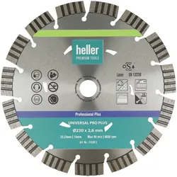 Heller, Sägeblatt, Tools Diamond Blade Universal Performance 400 x 25,4