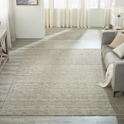 KALATY Minimalist Solid Wool Area Rug