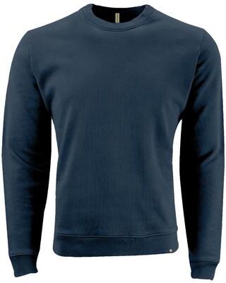 econscious EC5200 Motion Crewneck Sweatshirt in Pacific size XL   60/40 Cotton/Polyester