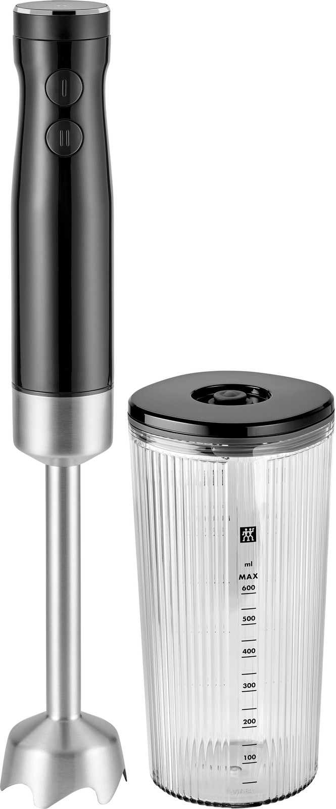 Zwilling Enfinigy staafmixer met AC-motor, Zwart