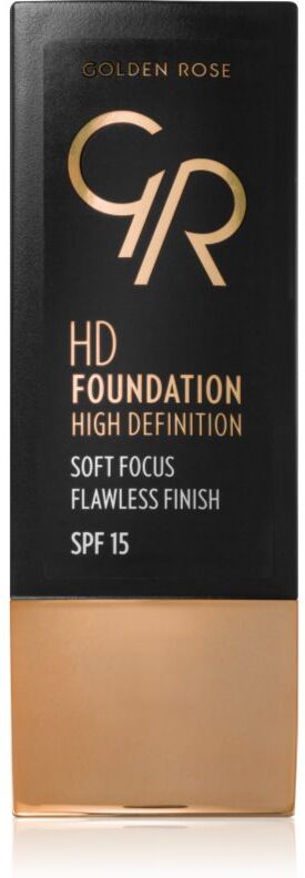 Golden Rose High Definition fond de teint hydratant SPF 15 teinte 106 Taupe 30 ml