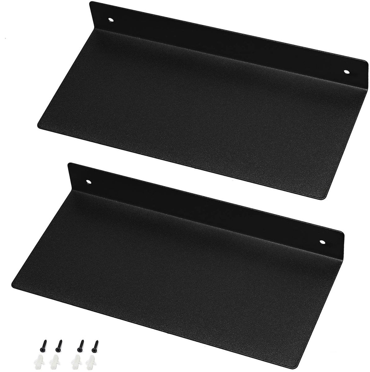 Omgoods Mini Wandplank Set van 2 voor Gaming en Decoratie - Hoekmodel