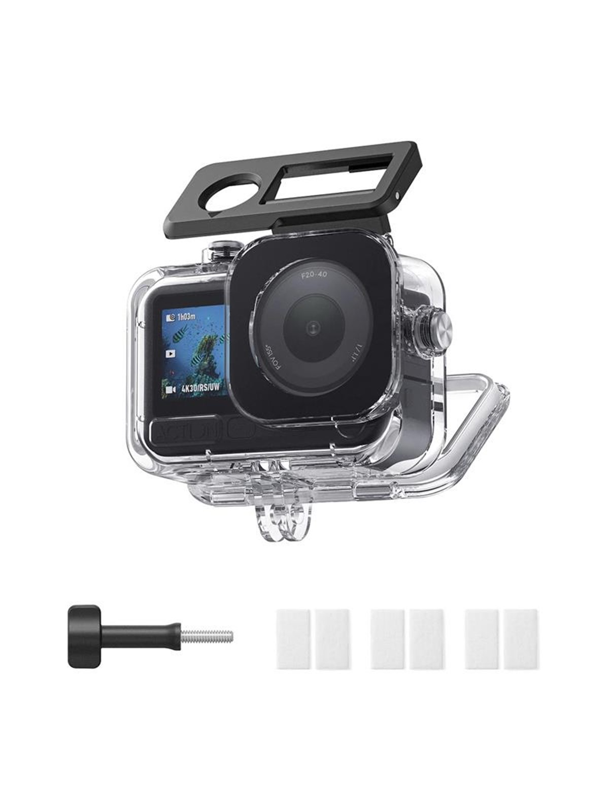 TELESIN Waterproof Protective Case for DJI Osmo Action 6