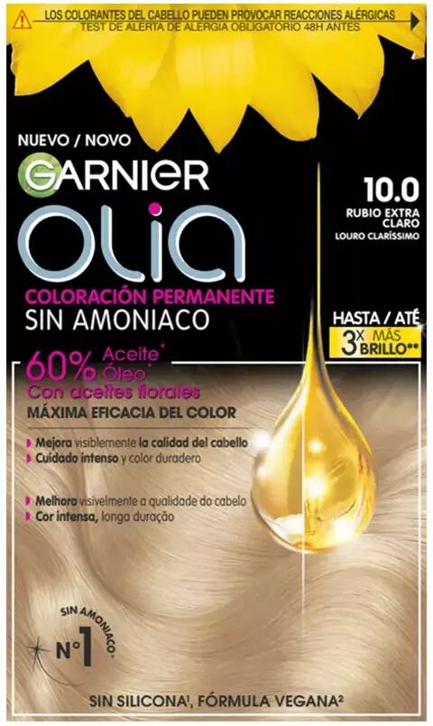 Garnier Olia Permanent Ammonia-Free Hair Color 10.0-Extra Light Blonde