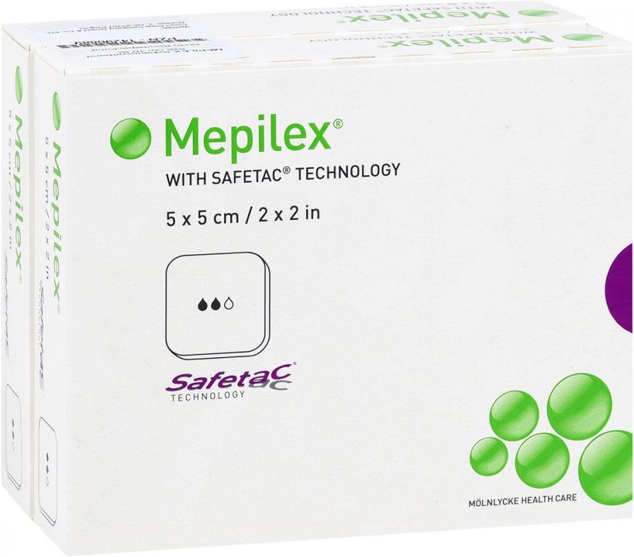 Mepilex 5x5 cm Schaumverband 10stk