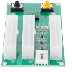 PowerGuard ATX 24-Pin Quad PSU Power Supply Netzteil Adapter, Interne Kabel (PC)