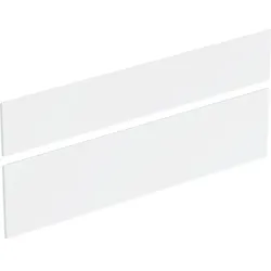Geberit Set Schubladenfront f. US für DMWT B:130cm, weiß glanz